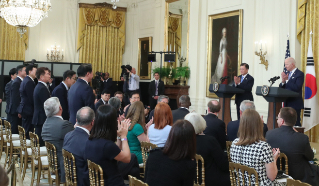 바이든, 우리나라 기업인들에게 