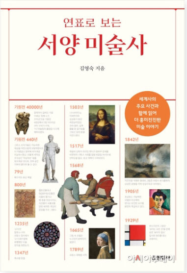책 '연표로 보는 서양 미술사' 표지