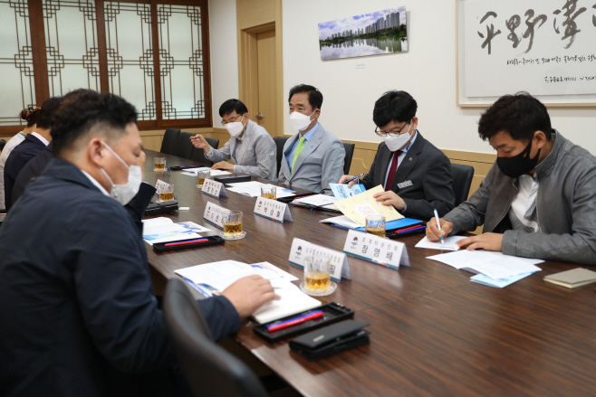 평택시, 골목상권 상인대표와 간담회 가져
