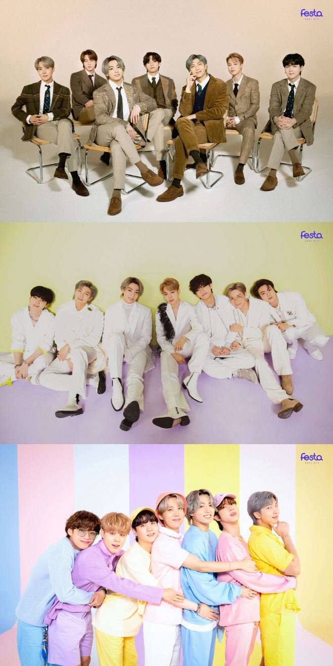 방탄소년단_2021 BTS 페스타_가족 사진