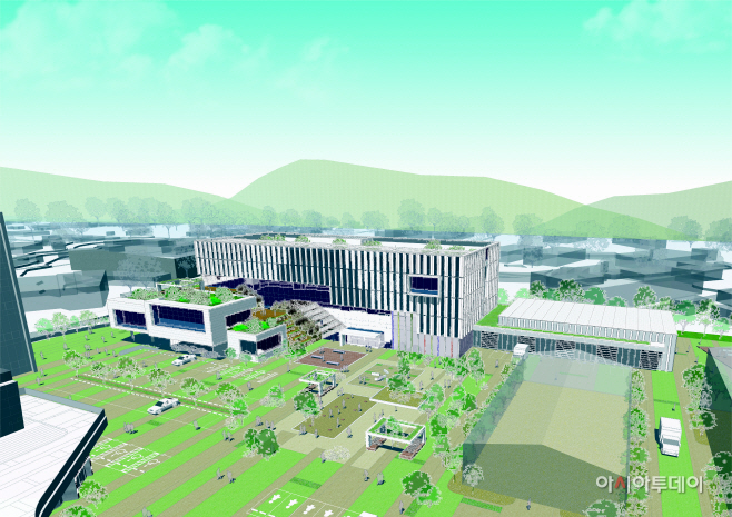 창업기업 지원 시스템 구축_당선작 조감도