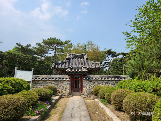 알영정, 소나무 숲, 대나무 숲 산책로 등 전경/제공=경주시