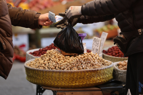 정월대보름 부럼 가격, 전통시장 50% 증가