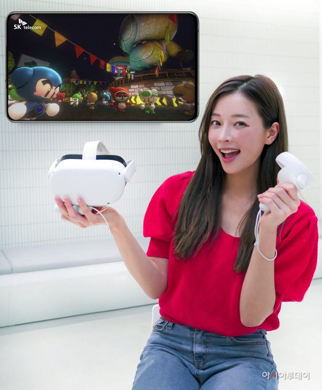사진1. SKT, VR 멀티플레이 게임 크레이지월드 VR 정식 출시