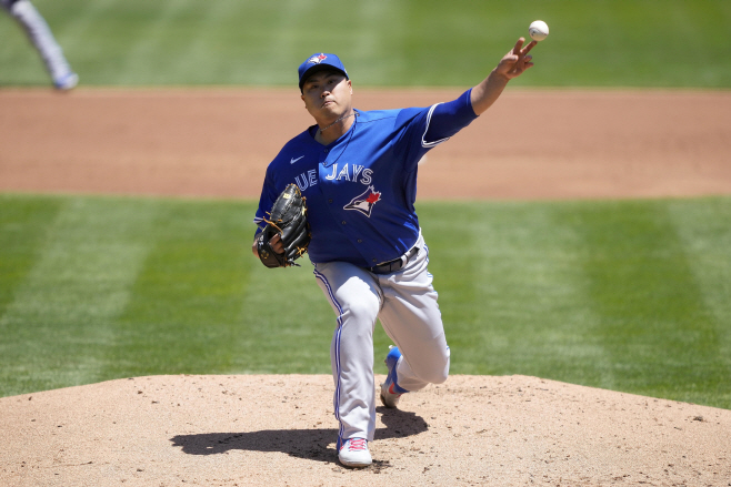 Blue Jays Athletics Baseball <YONHAP NO-1062> (AP)
