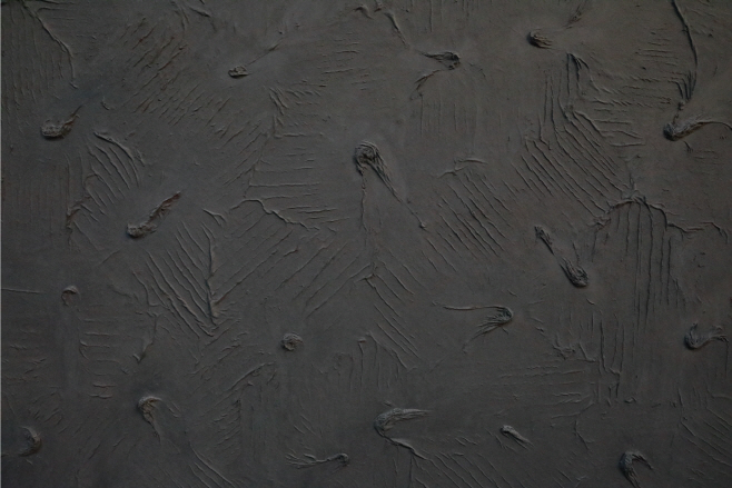 박서보의 'Ecriture No.88127'.
