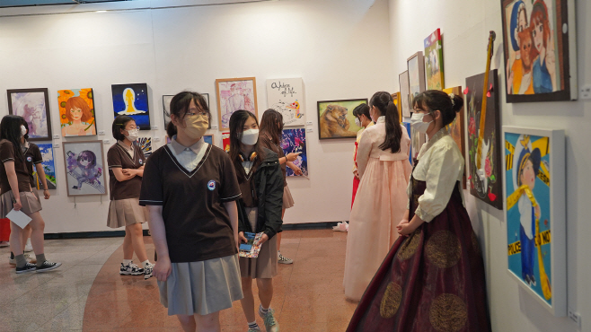 지난 15일 경주엑스포대공원 문화센터에서 열린 포항예고 정기