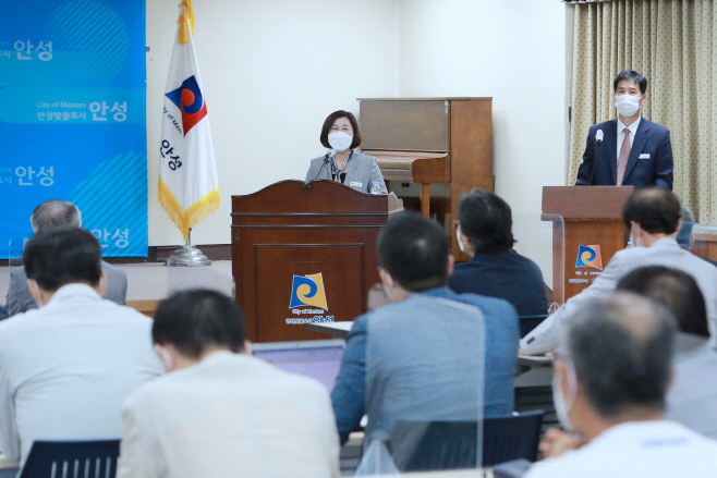 안성시, 민선7기 공약사업 추진현황 언론 브리핑