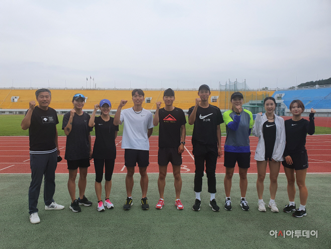 충남도청 육상팀 전국대회서 금·은·동 획득