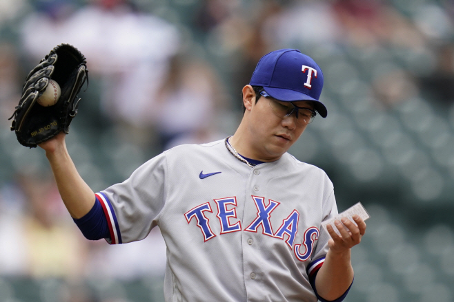 Rangers Mariners Baseball <YONHAP NO-1419> (AP)