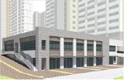 경기행복주택 상가조감도