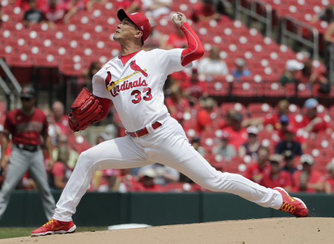 Diamondbacks Cardinals Baseball <YONHAP NO-0808> (AP)