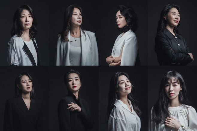 연극 '분장실' 출연 배우들