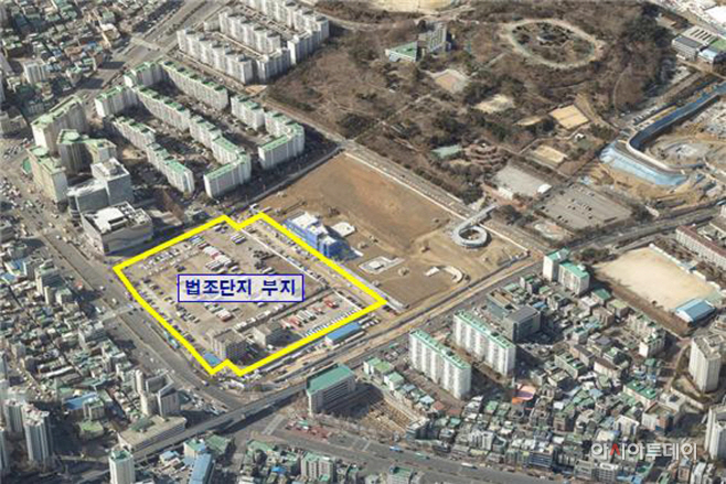 성남 신흥동 법조단지
