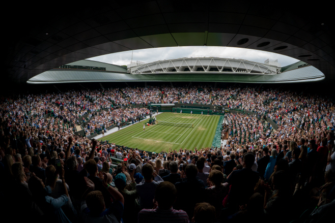 TENNIS-WIMBLEDON/ <YONHAP NO-0108> (Pool via REUTERS)