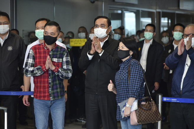 Virus Outbreak Thailand Tourism <YONHAP NO-6660> (AP)