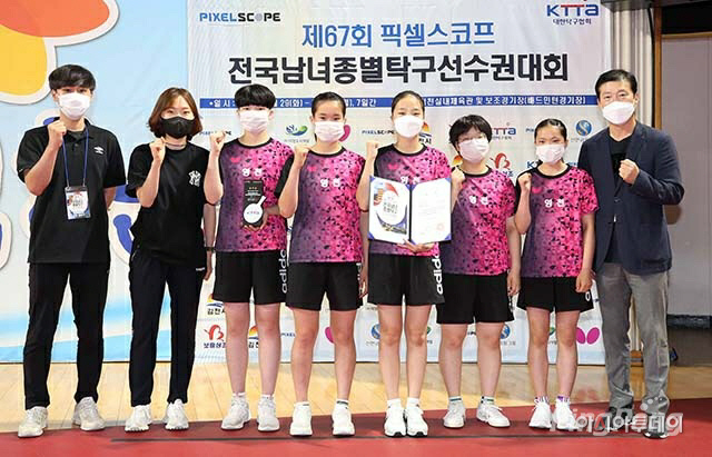 [영천여자중학교]영천여중을 빛낸 탁구계의 별들1