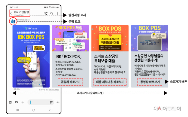 금융권 최초 카드형 RCS문자 도입(최종)