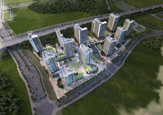 (화성동탄 A105BL 조감도)