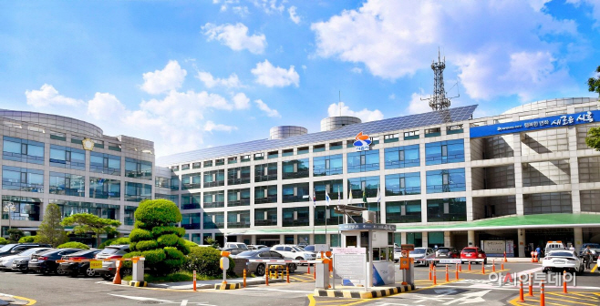시흥시청 전경