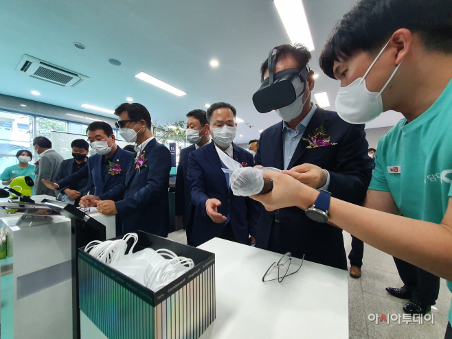 [KT사진2] KT 구미 5G 테스트베트 개소식 참여