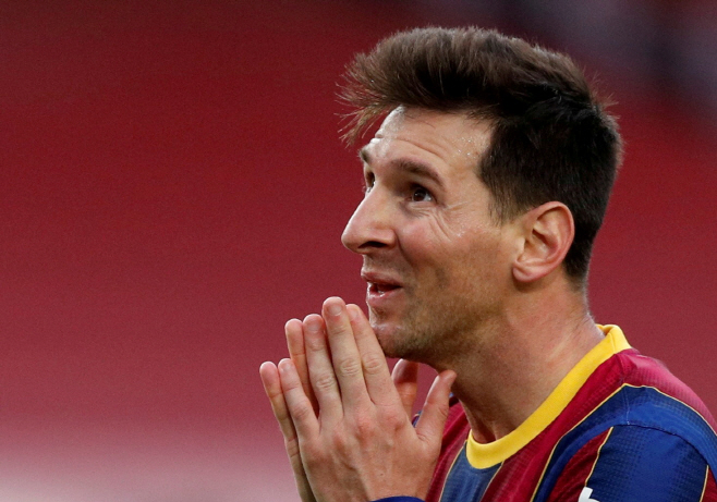 SOCCER-SPAIN-FCB/MESSI <YONHAP NO-0951> (REUTERS)