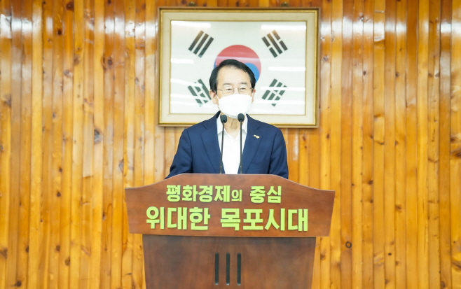 김종식 목포시장, 친환경선박으로 희망 키우자