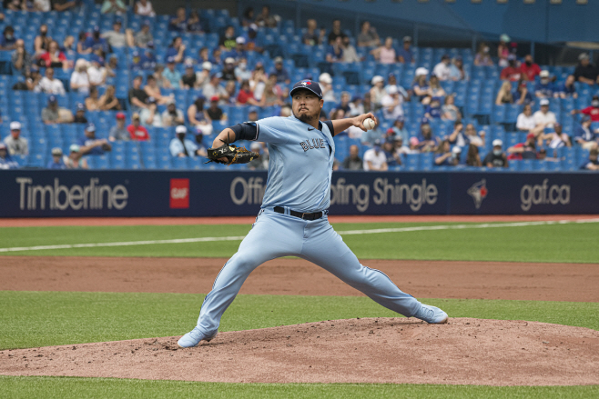 Red Sox Blue Jays Baseball <YONHAP NO-0346> (AP)