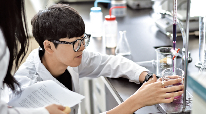 선문대 실험실습 모습