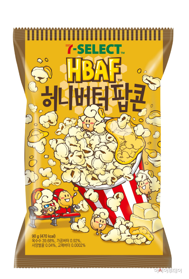 7-11) 세븐셀렉트 바프허니버터팝콘