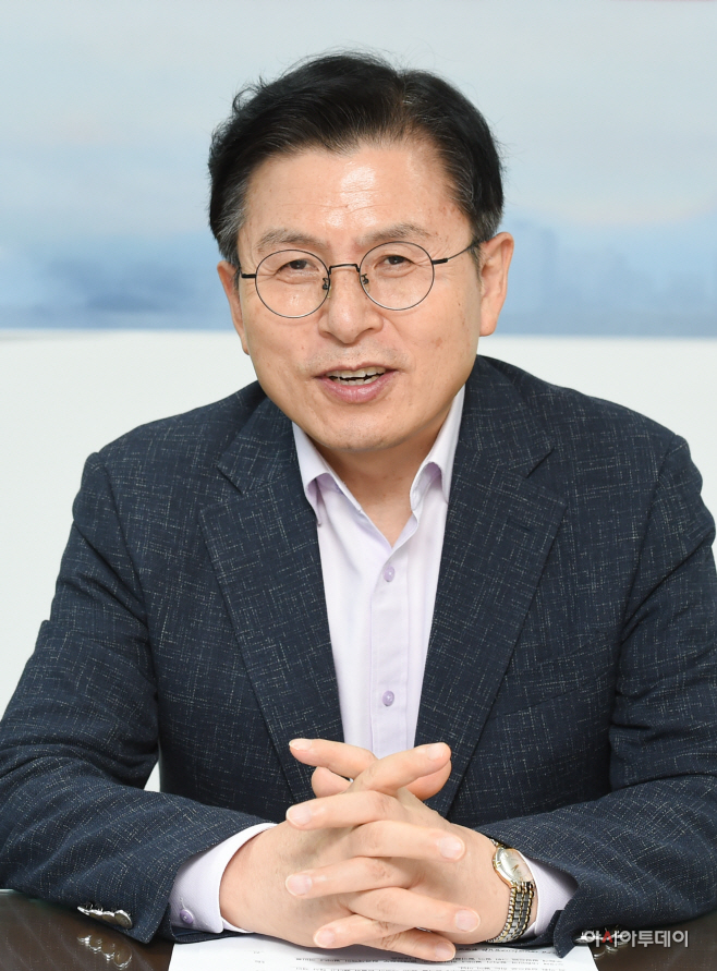 황교안 국민의힘 대선후보 인터뷰10