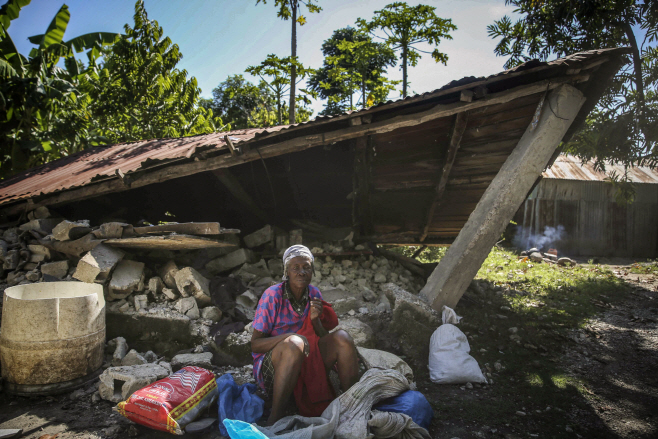 Haiti Earthquake <YONHAP NO-1445> (AP)