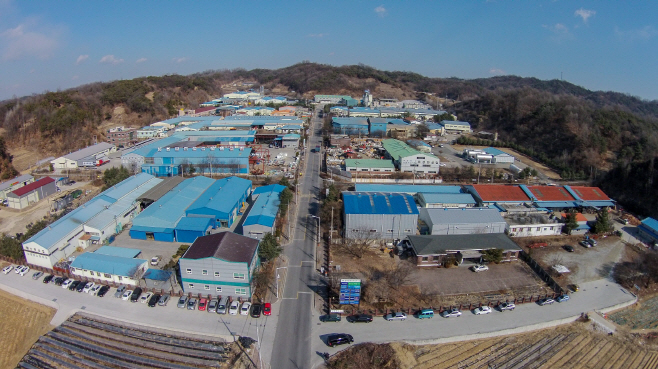 장수농공단지 전경