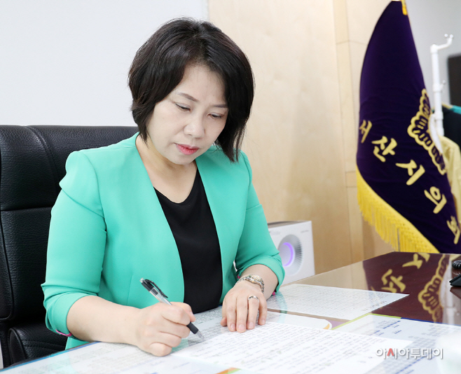 이연희 서산시의회 의장, 관내 50대 기업체 대표에 친필 서한문