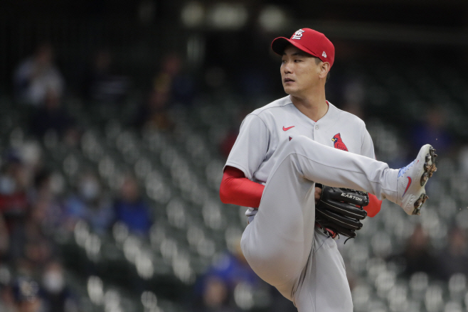 Cardinals Brewers Baseball <YONHAP NO-2751> (AP)