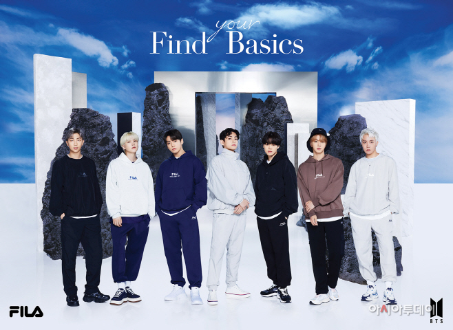 01. 휠라_2021 가을컬렉션_방탄소년단