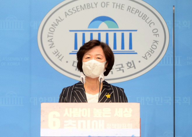 민주당 추미애 후보, 