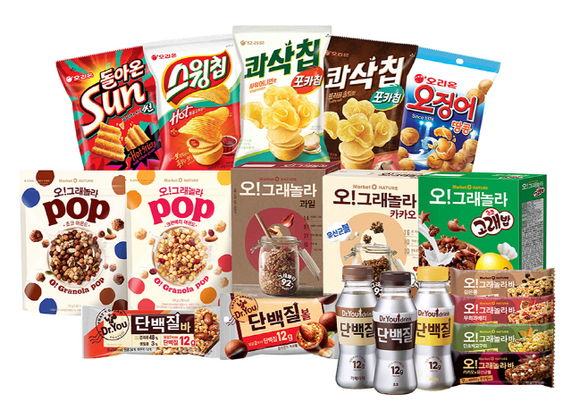 [오리온 사진자료] 오리온 스테이홈 관련 제품 이미지