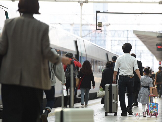 추석 서울역 귀성길 스케치4