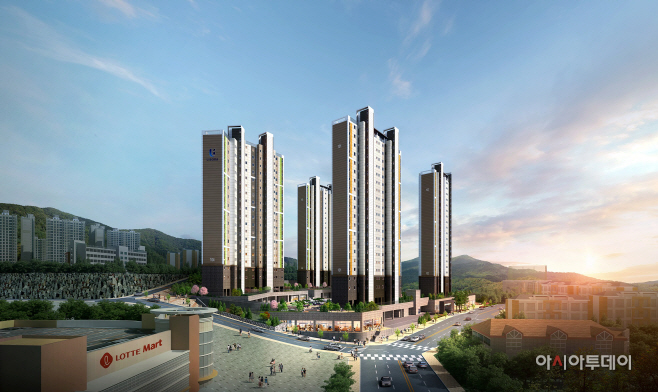 거제 반도유보라 투시도