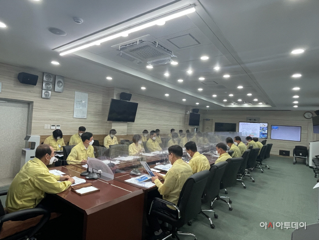청도군,태풍상황점검