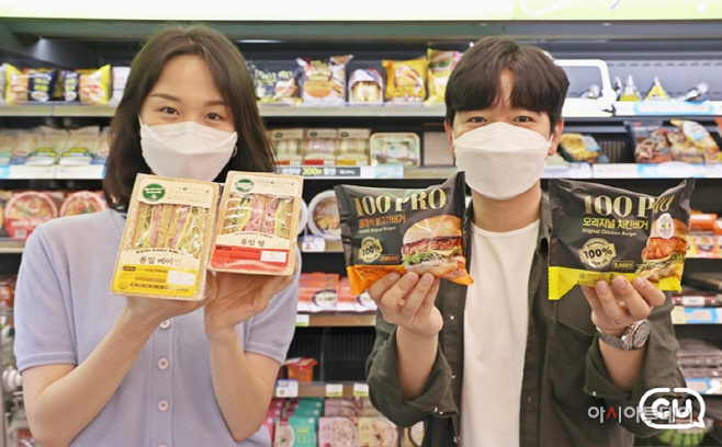 CU 100PRO 버거, 호밀 샌드위치