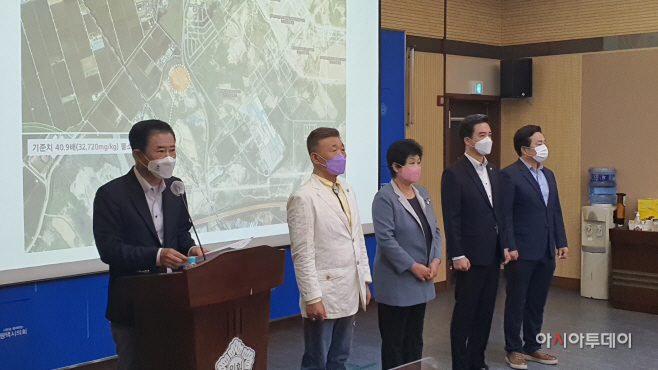 평택시의회 이병배 의원, 고덕신도시 적치폐기물 철저한 수사