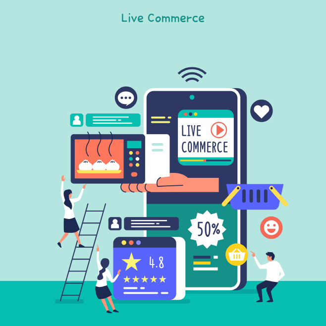 라이브커머스_이미지_게티이미지