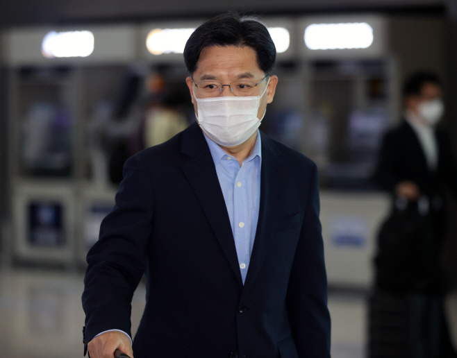노규덕 한반도본부장, 미국 워싱턴으로 출국
