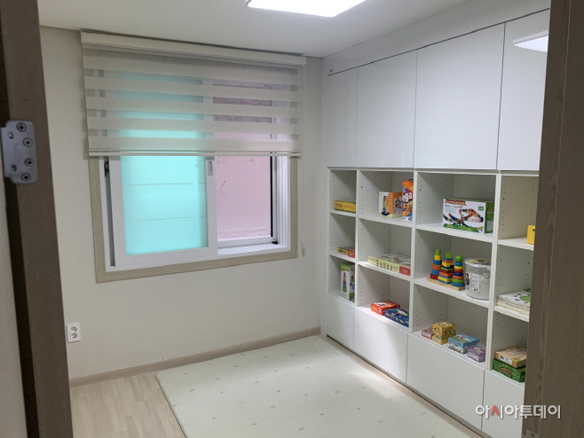 구미시 학대피해아동쉼터 신규시설 개소 - 심리치료실