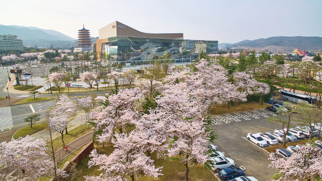 경주화백컨벤션센터 전경