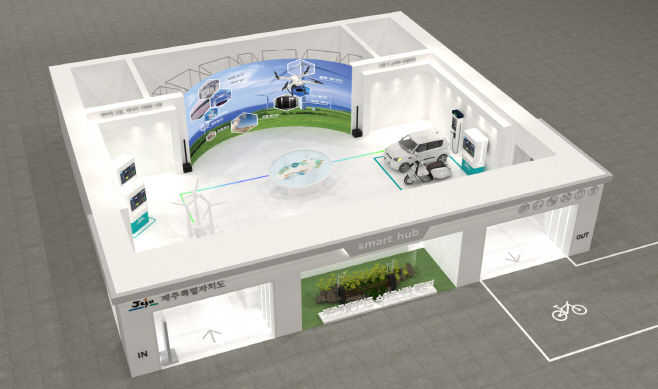 미래형 주유소 전시관 조감도 (1)