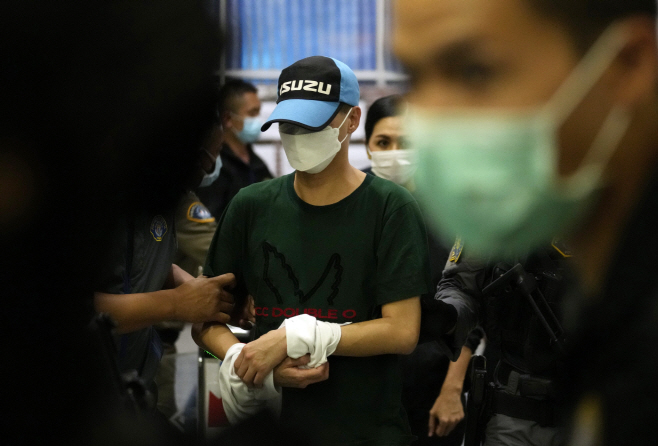 Thailand Police Scandal <YONHAP NO-0469> (AP)