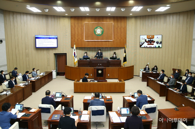 (사진)의왕시의회, 제279회 임시회 개회(1)